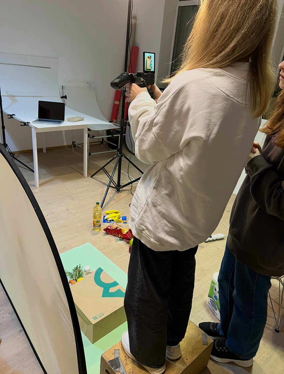 Photo shoot production