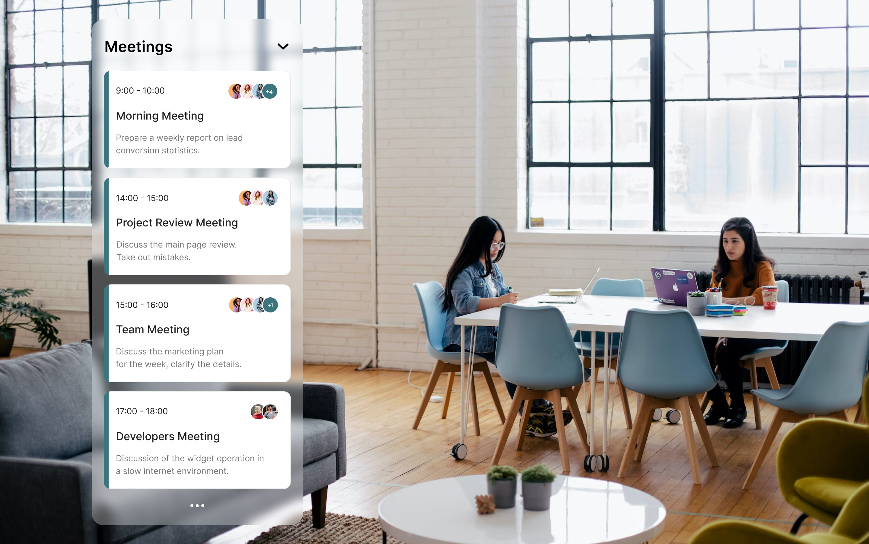 Wave — meetings in office